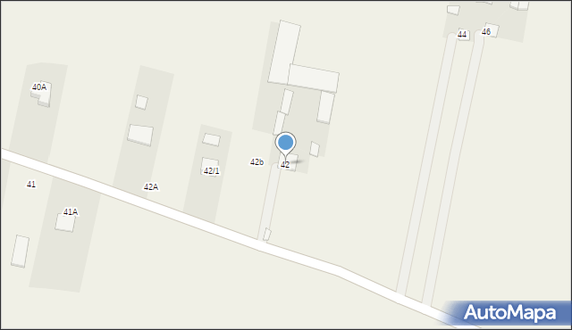 Siekierki, Siekierki, 42, mapa Siekierki