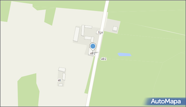 Siekierki, Siekierki, 48/1, mapa Siekierki