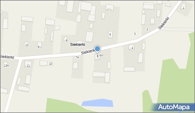 Siekierki, Siekierki, 6, mapa Siekierki