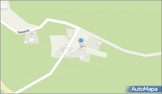 Siekierki, Siekierki, 38, mapa Siekierki