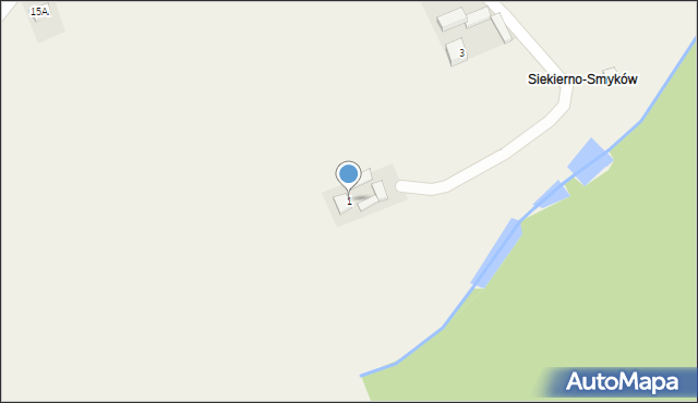 Siekierno-Przedgrab, Siekierno-Smyków, 1, mapa Siekierno-Przedgrab