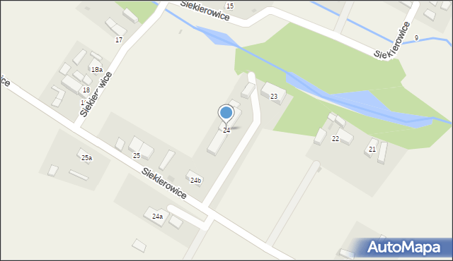Siekierowice, Siekierowice, 24, mapa Siekierowice