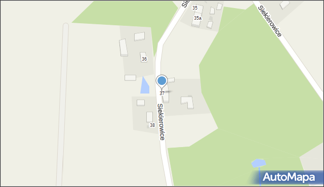 Siekierowice, Siekierowice, 37, mapa Siekierowice
