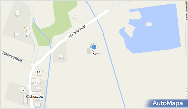 Siekierowice, Siekierowice, 5e, mapa Siekierowice