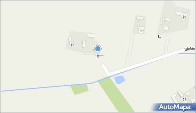 Siekierowizna, Siekierowizna, 33, mapa Siekierowizna