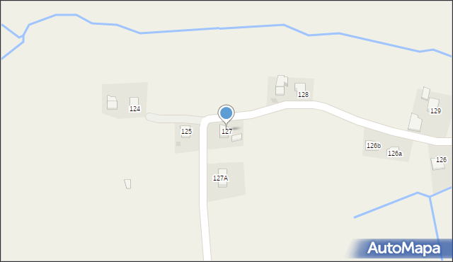 Sieklówka, Sieklówka, 127, mapa Sieklówka