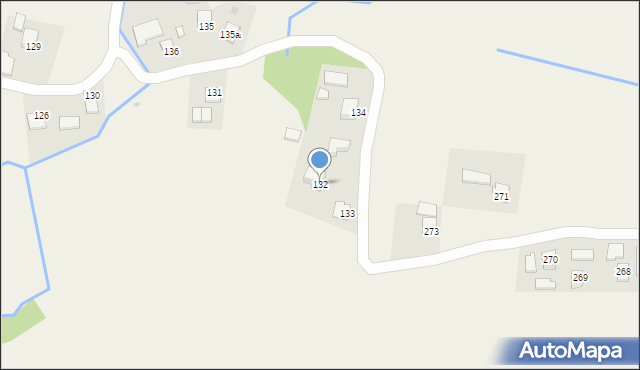 Sieklówka, Sieklówka, 132, mapa Sieklówka