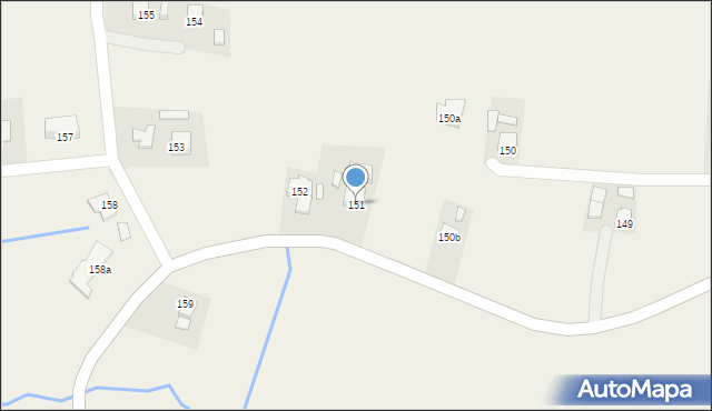 Sieklówka, Sieklówka, 151, mapa Sieklówka