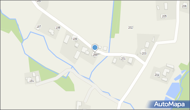 Sieklówka, Sieklówka, 200, mapa Sieklówka