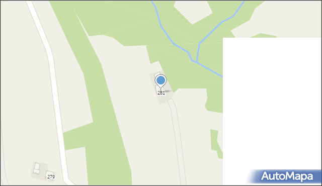 Sieklówka, Sieklówka, 281, mapa Sieklówka