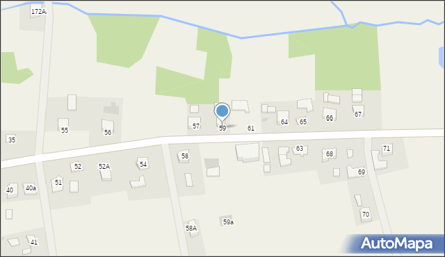 Sieklówka, Sieklówka, 59, mapa Sieklówka