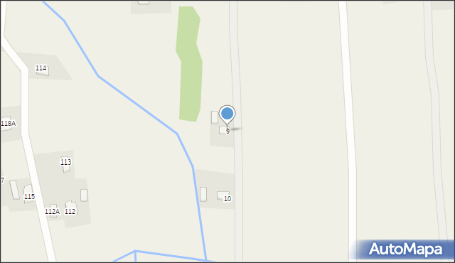 Sieklówka, Sieklówka, 9, mapa Sieklówka