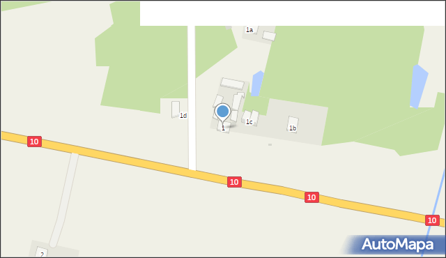 Siekluki, Siekluki, 1, mapa Siekluki