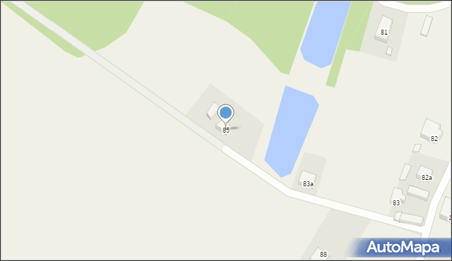 Siekowo, Siekowo, 85, mapa Siekowo