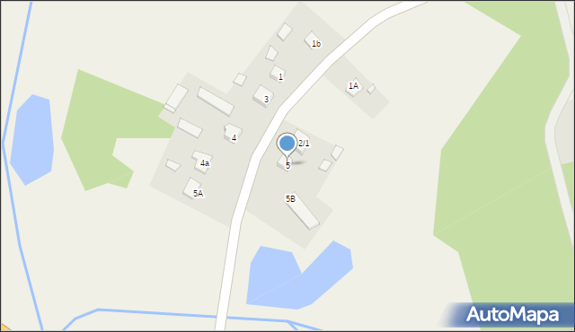 Sielc, Sielc, 5, mapa Sielc
