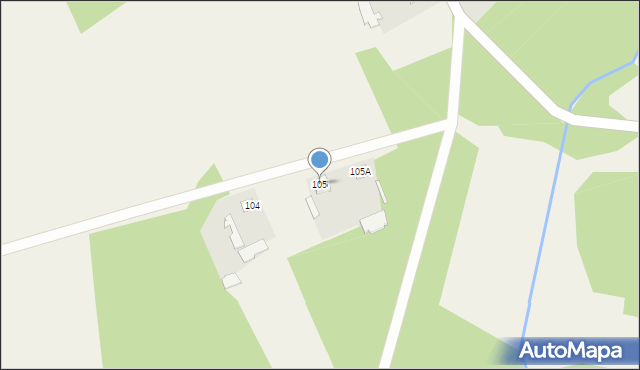 Sielc, Sielc, 105, mapa Sielc