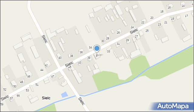 Sielc, Sielc, 37, mapa Sielc