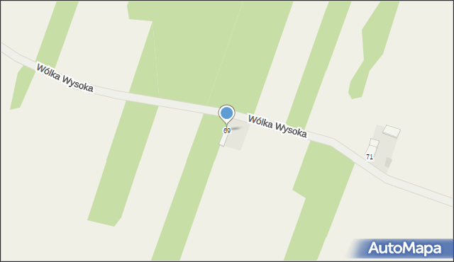 Sielce, Sielce, 69, mapa Sielce