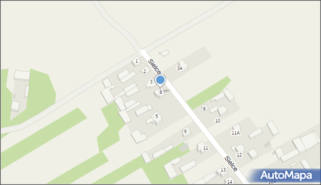 Sielce, Sielce, 4, mapa Sielce