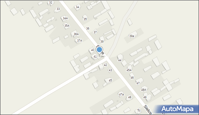 Sielce, Sielce, 41a, mapa Sielce