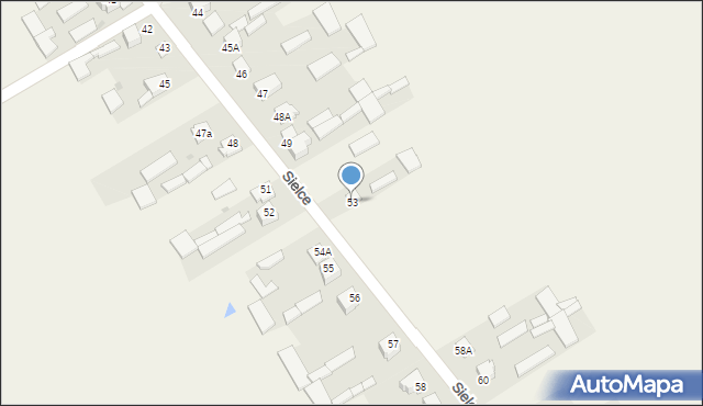 Sielce, Sielce, 53, mapa Sielce