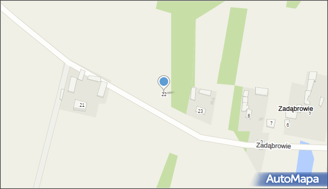 Sielce, Sielce, 22, mapa Sielce