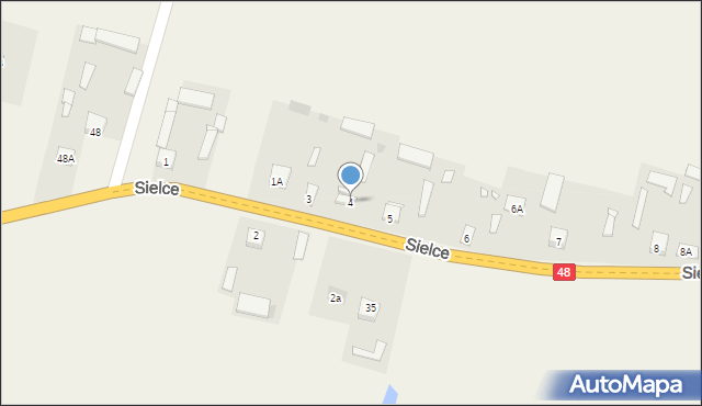 Sielce, Sielce, 4, mapa Sielce