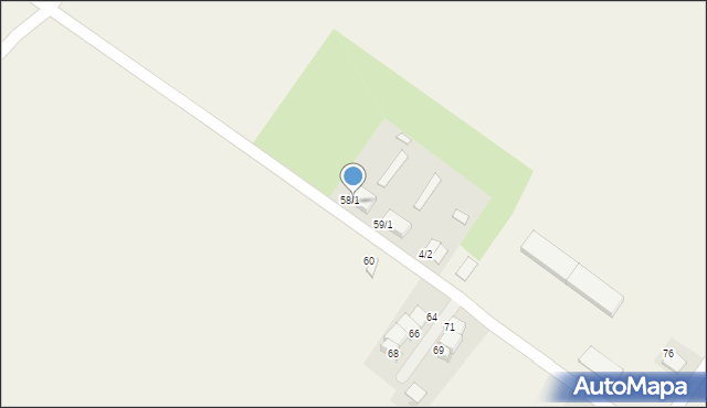 Sielec, Sielec, 58/2, mapa Sielec