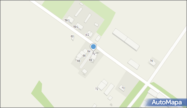 Sielec, Sielec, 71, mapa Sielec