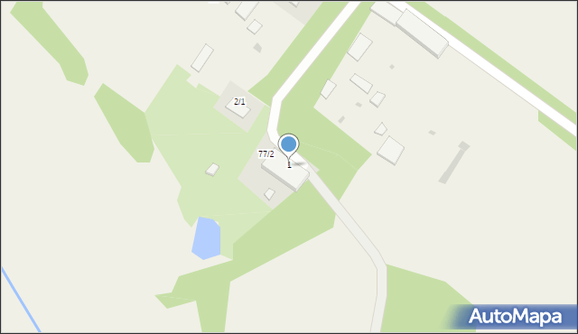 Sielec, Sielec, 77/7, mapa Sielec