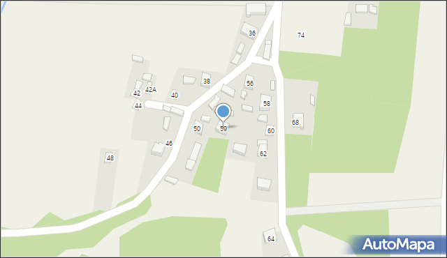 Sielec, Sielec, 59, mapa Sielec