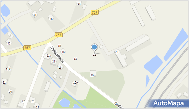 Sielec, Sielec, 12, mapa Sielec