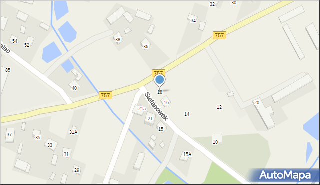 Sielec, Sielec, 18, mapa Sielec