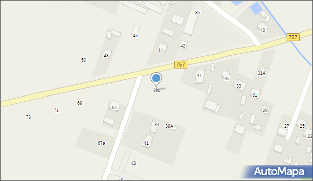Sielec, Sielec, 39b, mapa Sielec