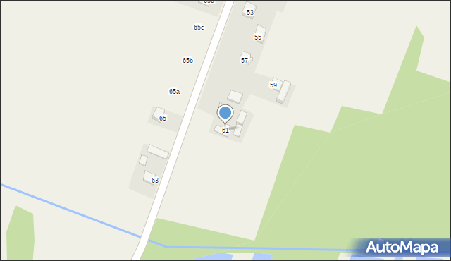 Sielec, Sielec, 61, mapa Sielec