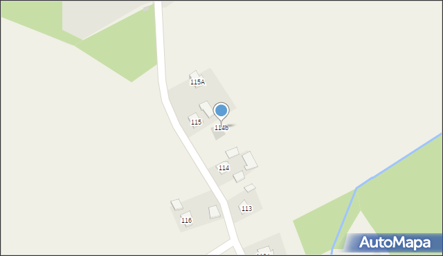 Sielec, Sielec, 114b, mapa Sielec
