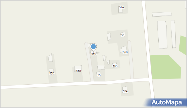 Sielec, Sielec, 55C, mapa Sielec