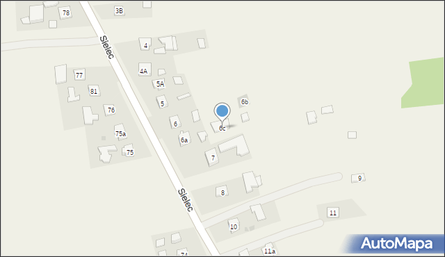 Sielec, Sielec, 6c, mapa Sielec