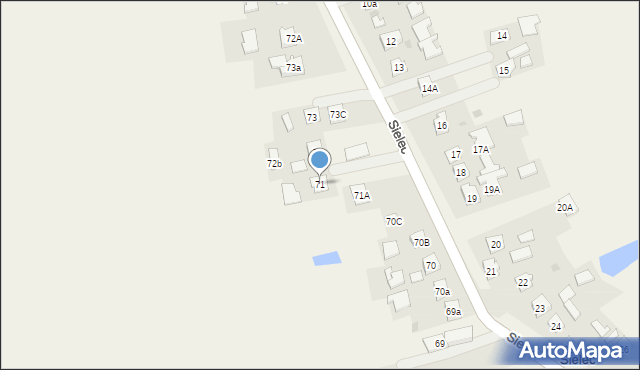 Sielec, Sielec, 71, mapa Sielec
