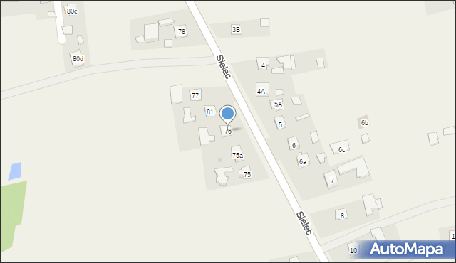 Sielec, Sielec, 76, mapa Sielec