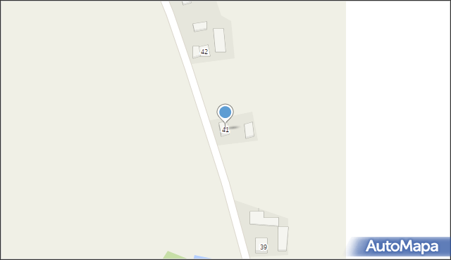 Sielec Biskupi, Sielec Biskupi, 41, mapa Sielec Biskupi