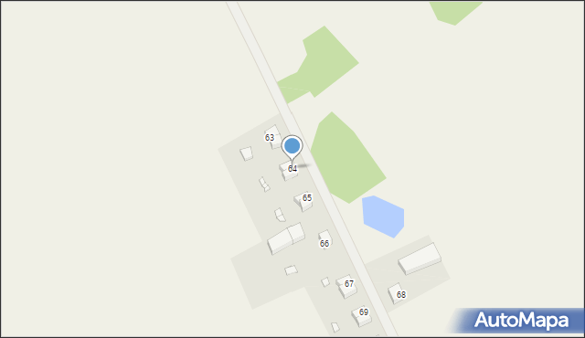 Sielsko, Sielsko, 64, mapa Sielsko