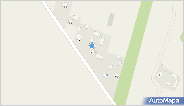 Sieluń, Sieluń, 61, mapa Sieluń