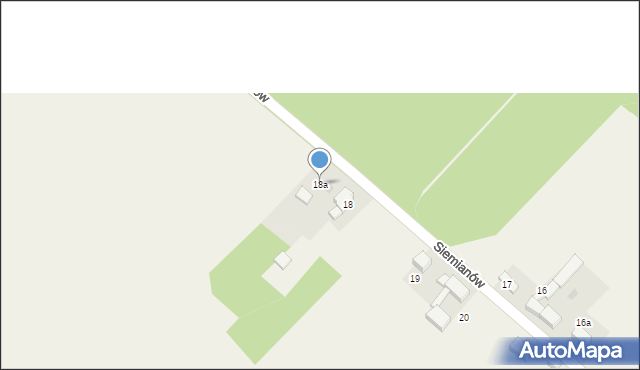 Siemianów, Siemianów, 18a, mapa Siemianów