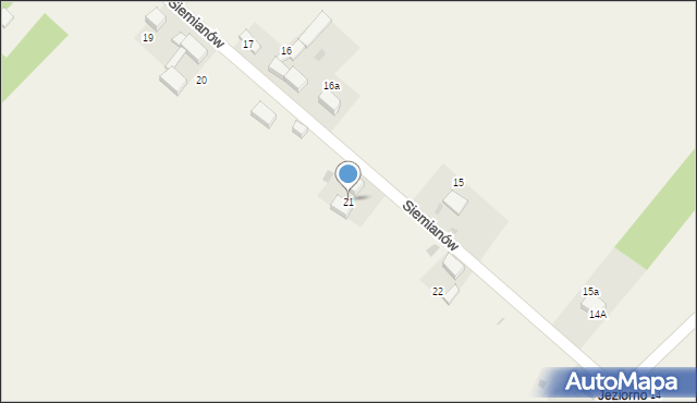 Siemianów, Siemianów, 21, mapa Siemianów