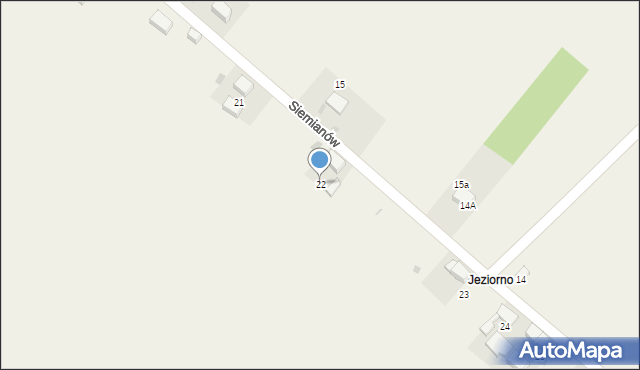Siemianów, Siemianów, 22, mapa Siemianów
