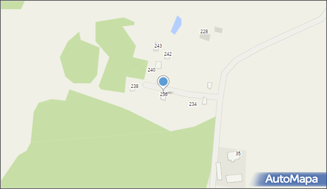 Siemiany, Siemiany, 236, mapa Siemiany