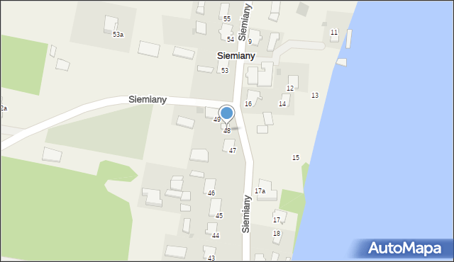Siemiany, Siemiany, 48, mapa Siemiany