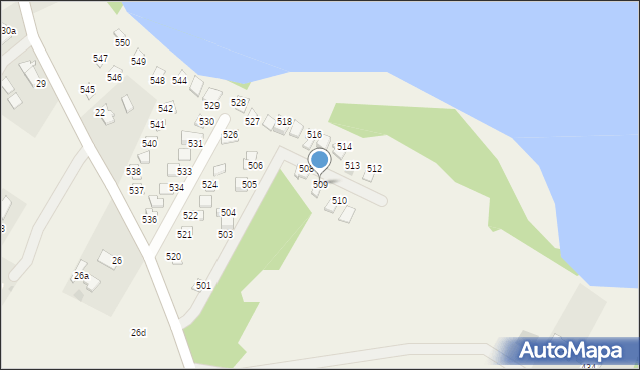 Siemiany, Siemiany, 509, mapa Siemiany