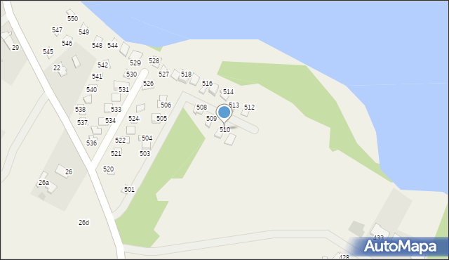 Siemiany, Siemiany, 510, mapa Siemiany